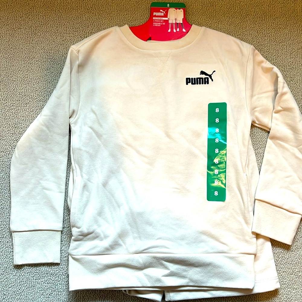 BNWT unisex PUMA sweatshirt set